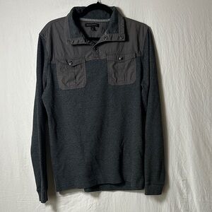 Banana Republic Charcoal Knit Sweater